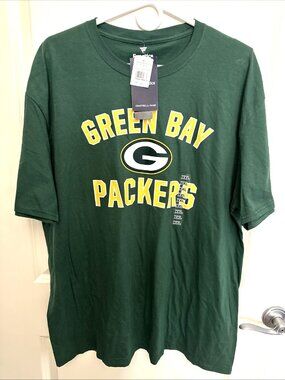 Green Bay Packers Fanatics Victory Arch T-Shirt Mens XXL NFL Football NEW W TAGS